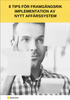 Checklista inför utvärdering av nytt affärssystem