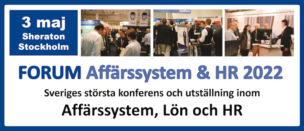 Forum4IT affärssystem i Stockholm i maj 2022