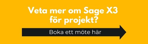 Sage X3 för projekt och tillverkning: boka ditt möte här