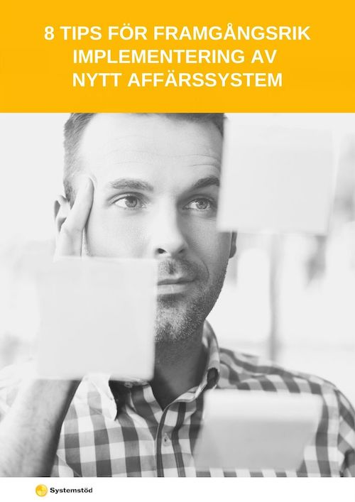 tips implementering affärssystem ERP