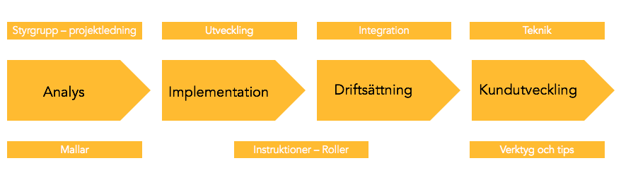 Implementera affärssystem