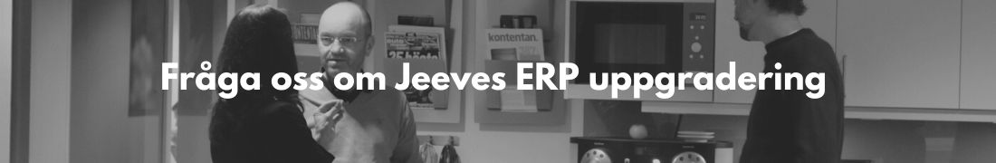Systemstod svarar på dina frågor om uppgradering Jeeves ERP