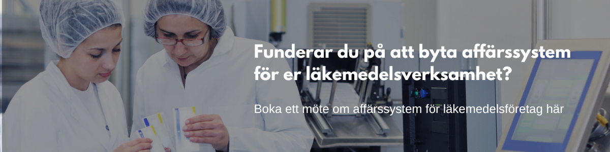 Affärssystem – ERP för läkemedelsföretag med produktion och distribution > boka ett möte här