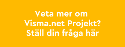 Ställ din fråga om Visma.net projekt här