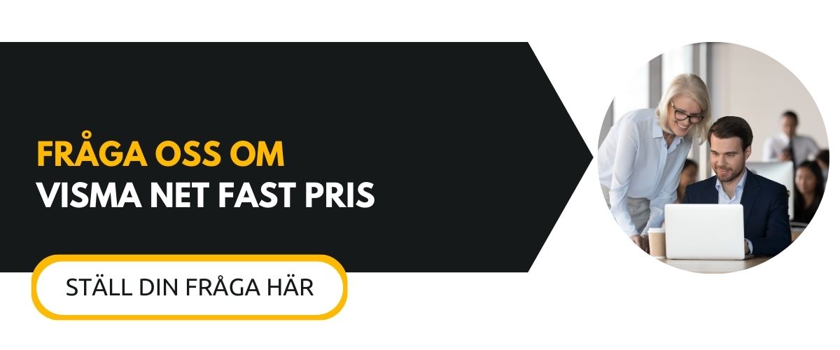Frågor om Visma Net Fast Pris – implementationstjänster till fast pris för att börja använda Visma Net affärssystem – ställ dom här