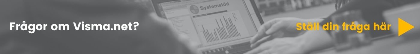 Frågor eller mer information om Visma.net ERP affärssystem - ställ den här